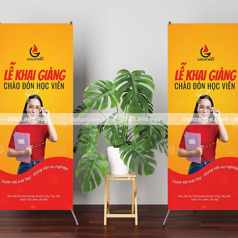 In Standee 80x180cm