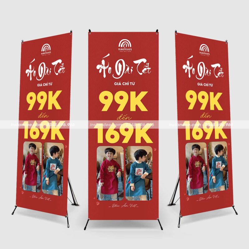 In standee X 60x160cm