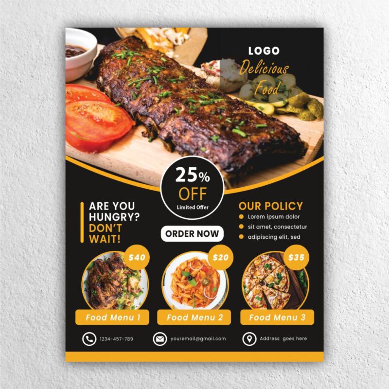Poster food