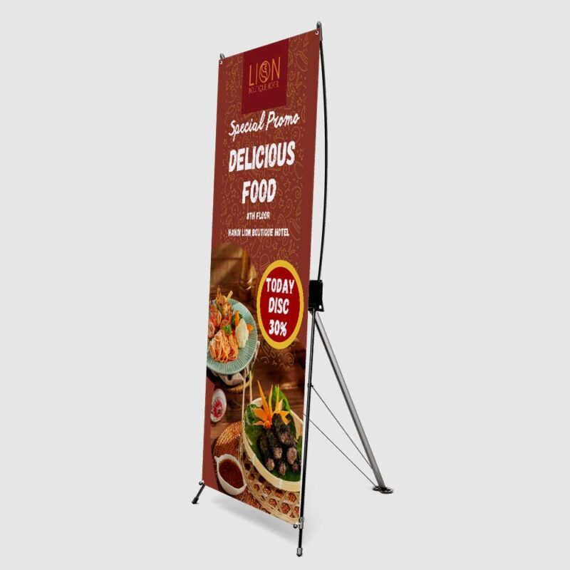 In standee nhà hàng đẹp, in standee lấy ngay