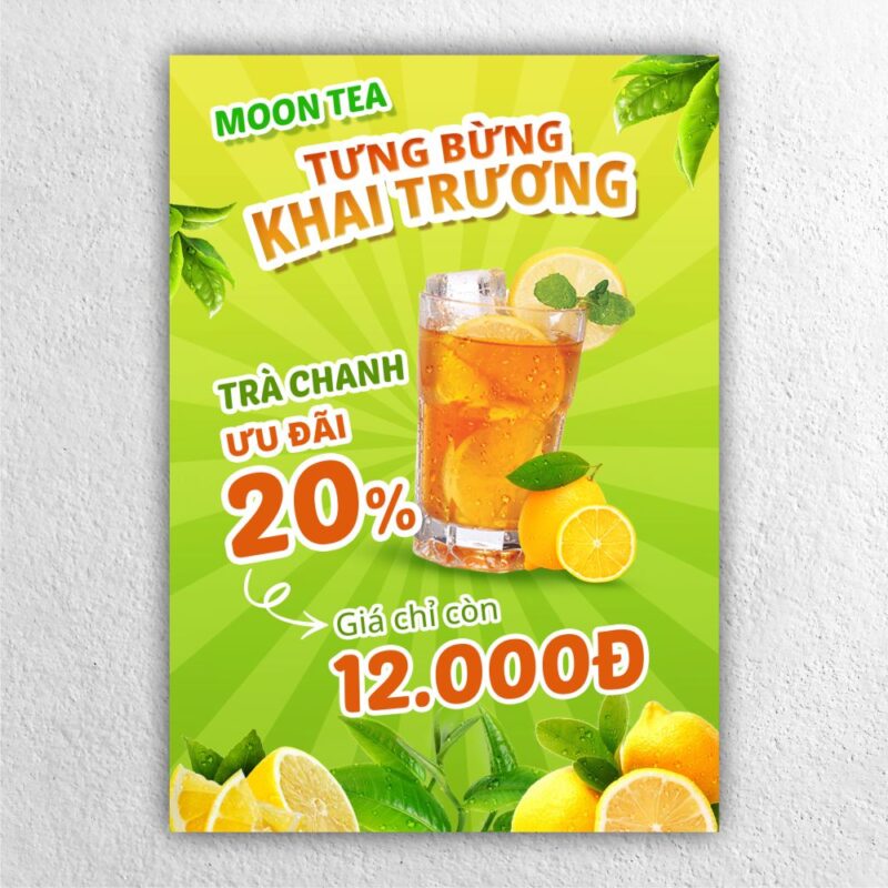 Poster khai trương