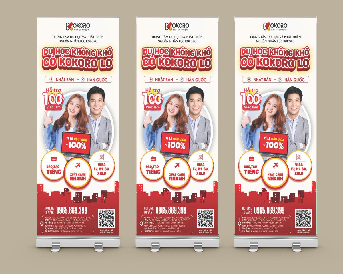 standee du học nhật bản