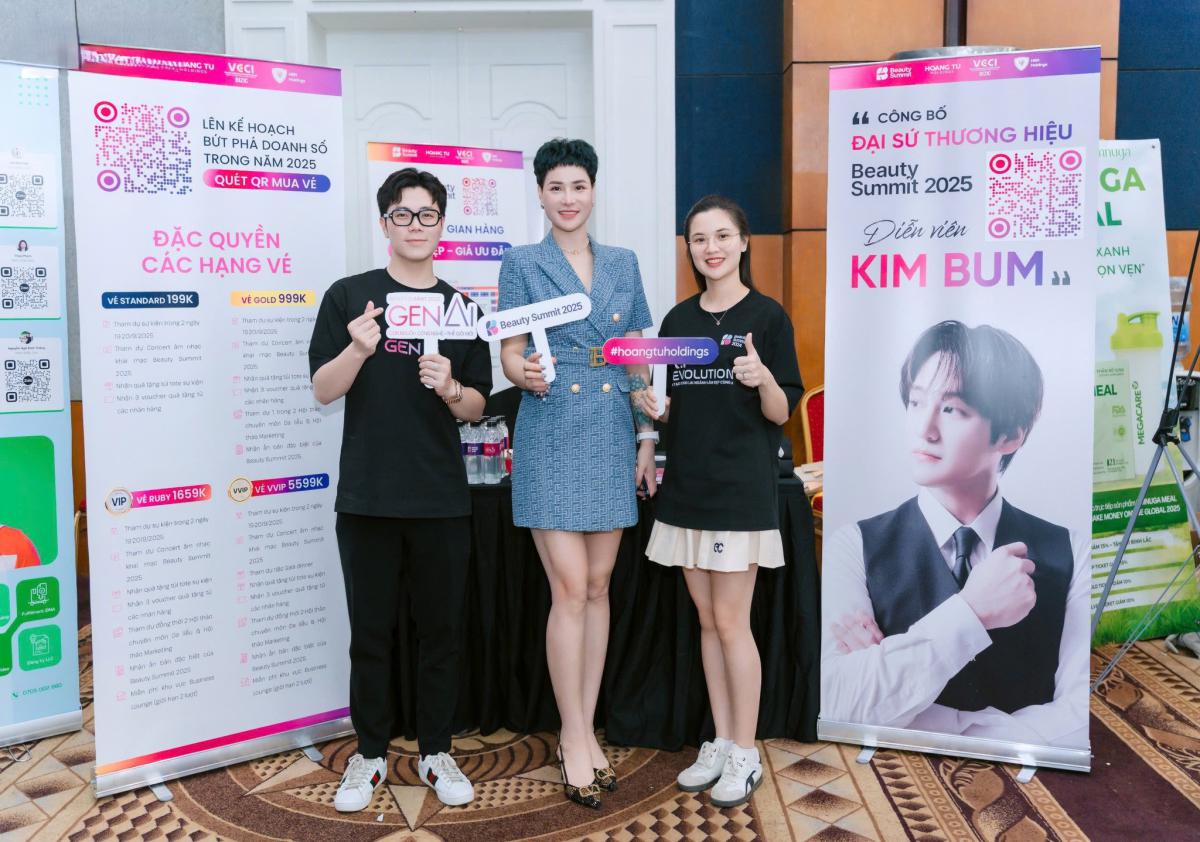 Standee hội thảo công bố đại sứ thương hiệu standee hội thảo sự kiện công bố đại sứ thương hiệu