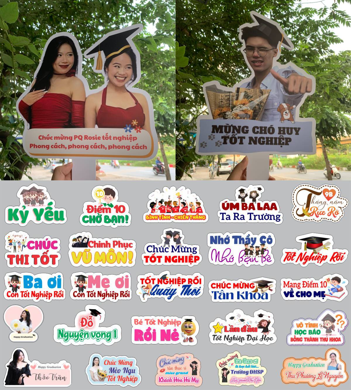 Hashtag tốt nghiệp