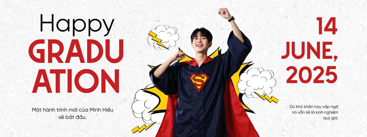 mẫu Banner tốt nghiệp 13