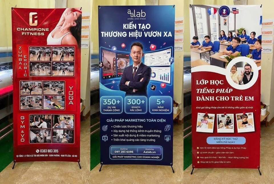 In standee đẹp