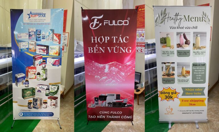 In standee Hà Nội