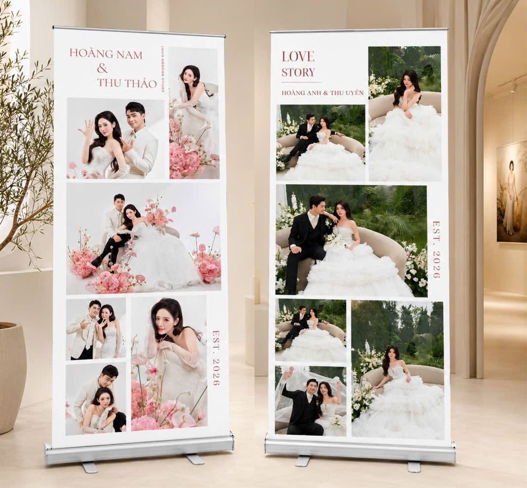 Standee ảnh cưới