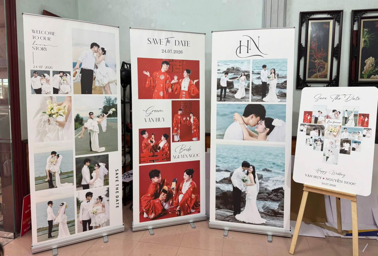 Standee đám cưới