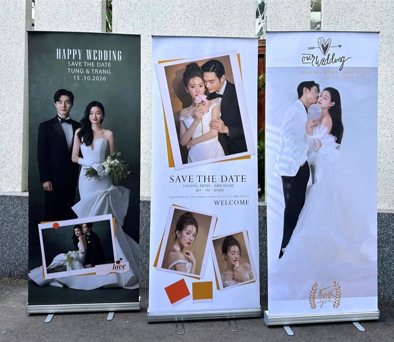 Standee đám cưới