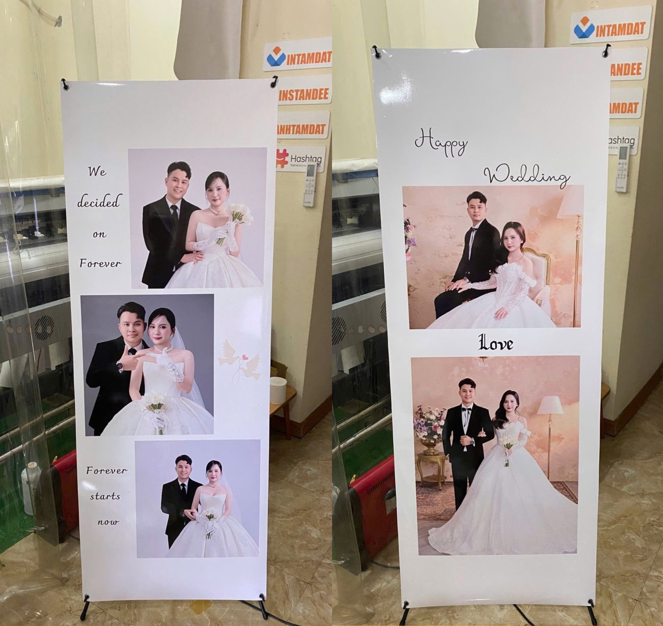 Standee đám cưới