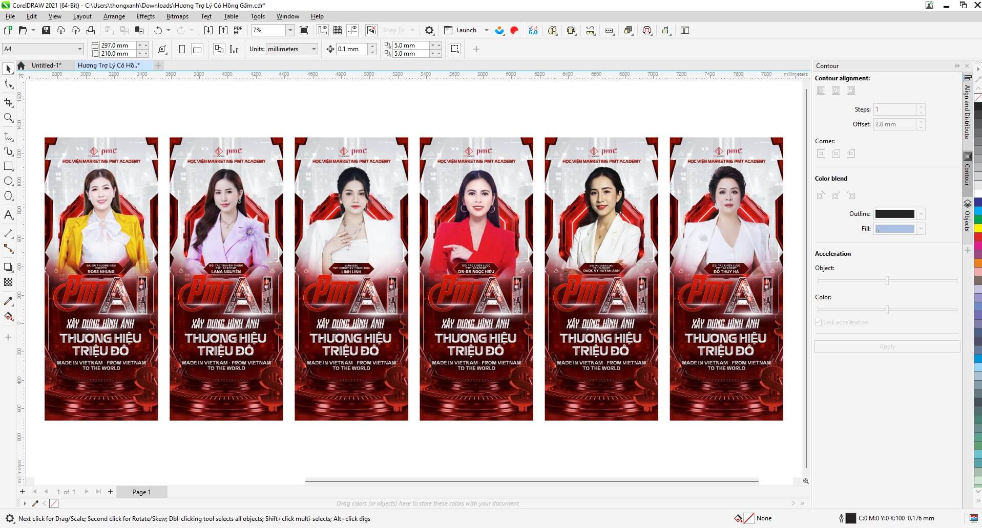 Thiết kế standee bằng phần mềm corel